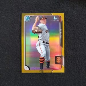 2015 Ty Blach Bowman Chrome 1st Rookie Gold Refractor /50