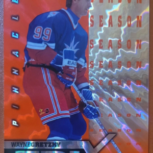 1997-98 Pinnacle Epix Season Orange Wayne Gretzky New York Rangers #E1