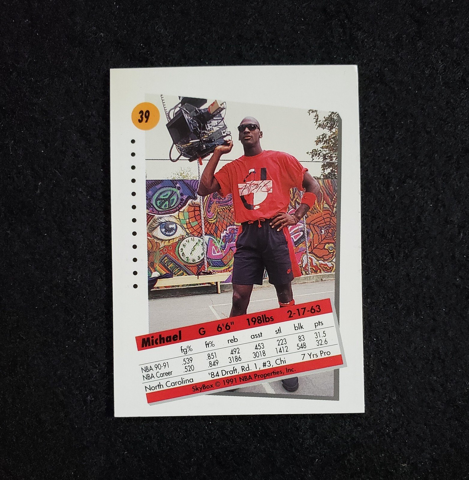 1991-92 Michael Jordan Skybox - Image 2