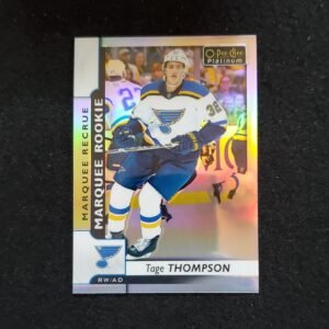 2017-18 Tage Thompson O-Pee-Chee Platinum Marquee Rookies Rainbow