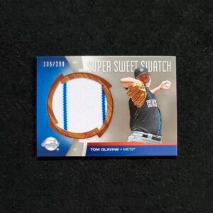 2004 Tom Glavine Upper Deck Super Sweet Swatches /299 Game Used