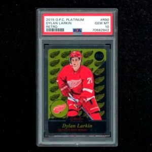 2015 O-Pee-Chee Platinum #R90 Dylan Larkin Retro Rc Rookie PSA 10
