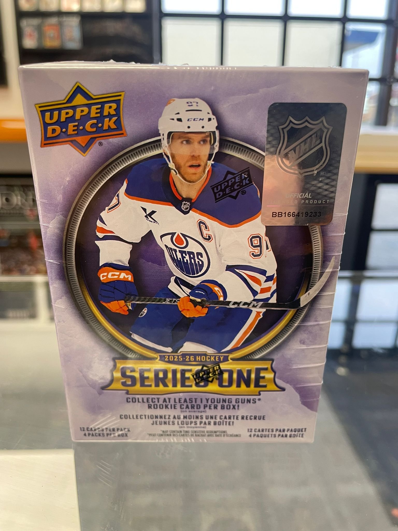 2025-26 Upper Deck Series 1 Hockey 4-Pack Blaster Box - Image 2