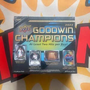 2022 Goodwin Champions Hobby Box 20 Packs per Box, 5 Cards per Pack