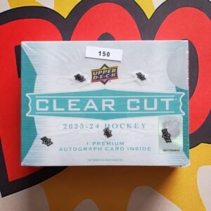 2023-24 Upper Deck Clear Cut Hockey Hobby Box