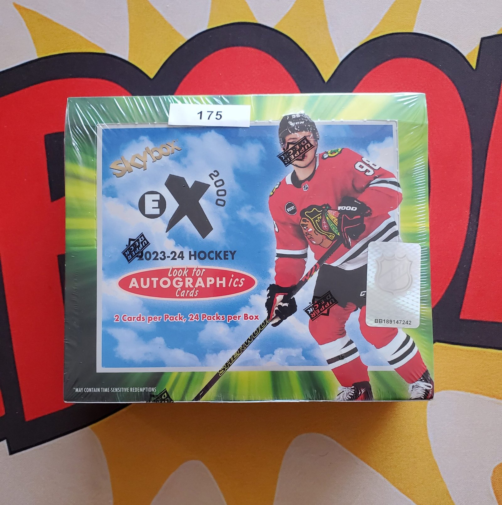 2023-24 Upper Deck Skybox EX 2000 Hockey Hobby Box