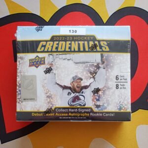2022-23 Upper Deck Credentials Hockey Hobby Box