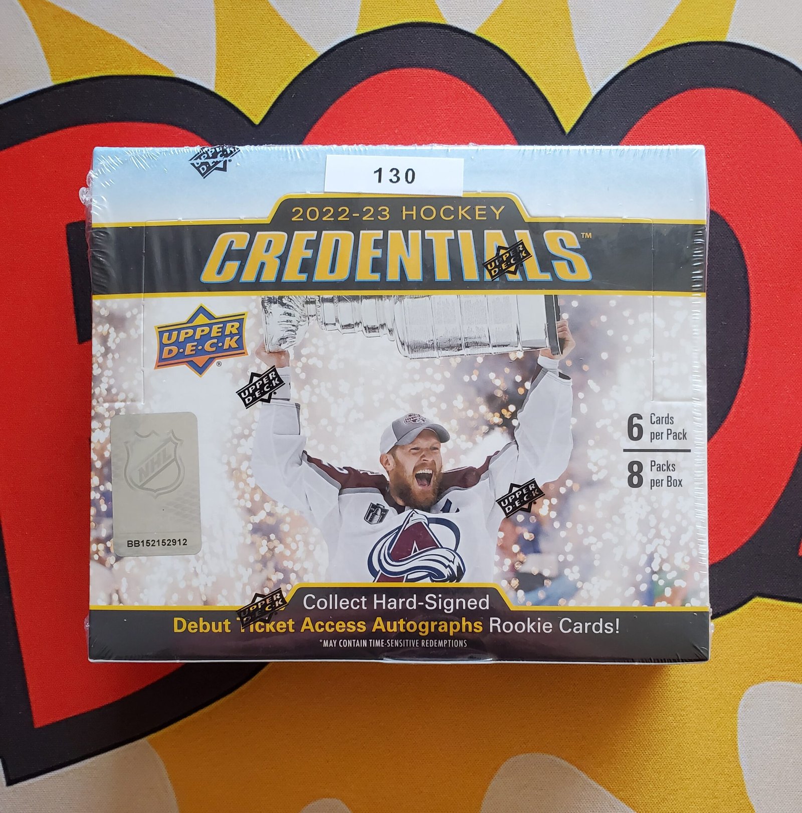 2022-23 Upper Deck Credentials Hockey Hobby Box
