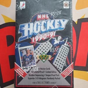 1990-91 Upper Deck High Series Hockey Hobby Box