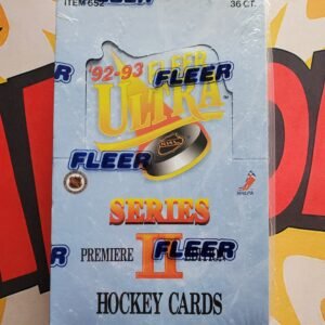 1992-93 Fleer Ultra Series 2 Hockey Hobby Box