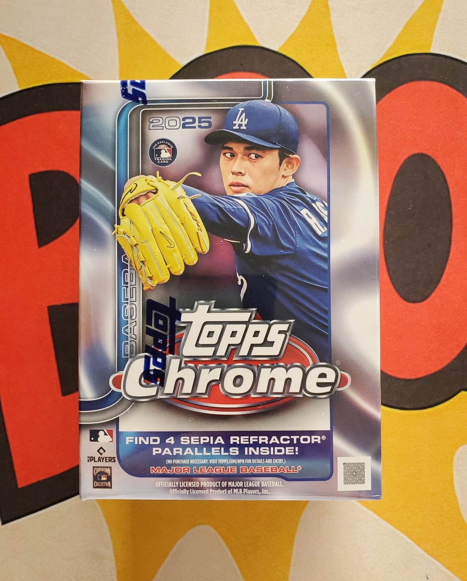 2025 Topps Chrome Baseball Blaster Box