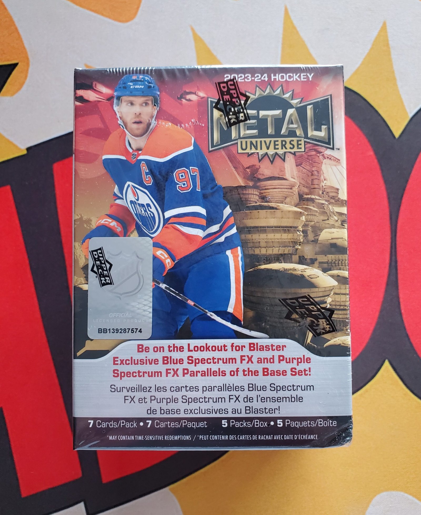 2023-24 Upper Deck Metal Universe Hockey Blaster Box