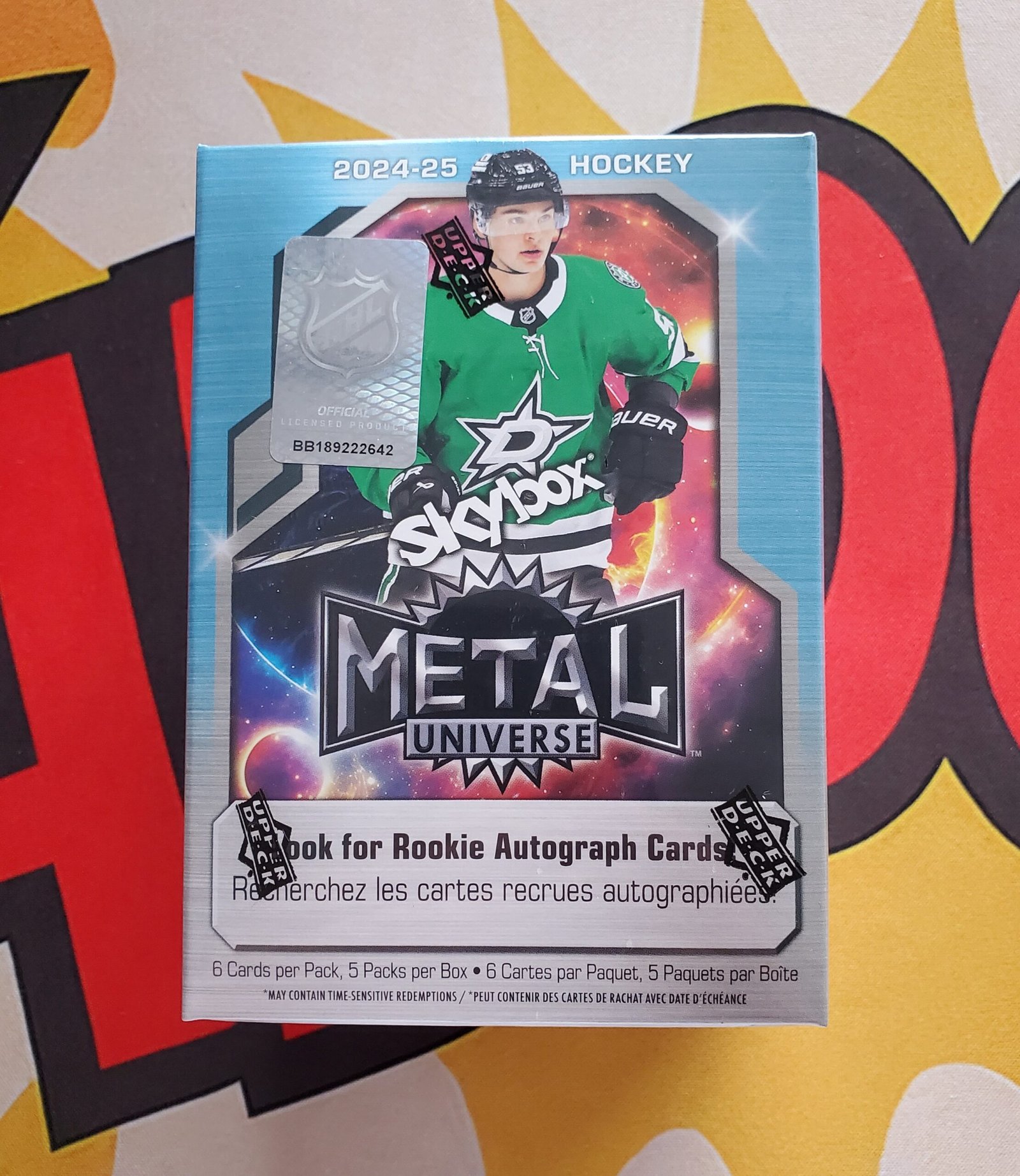 2024-25 Upper Deck Metal Universe Hockey Blaster Box