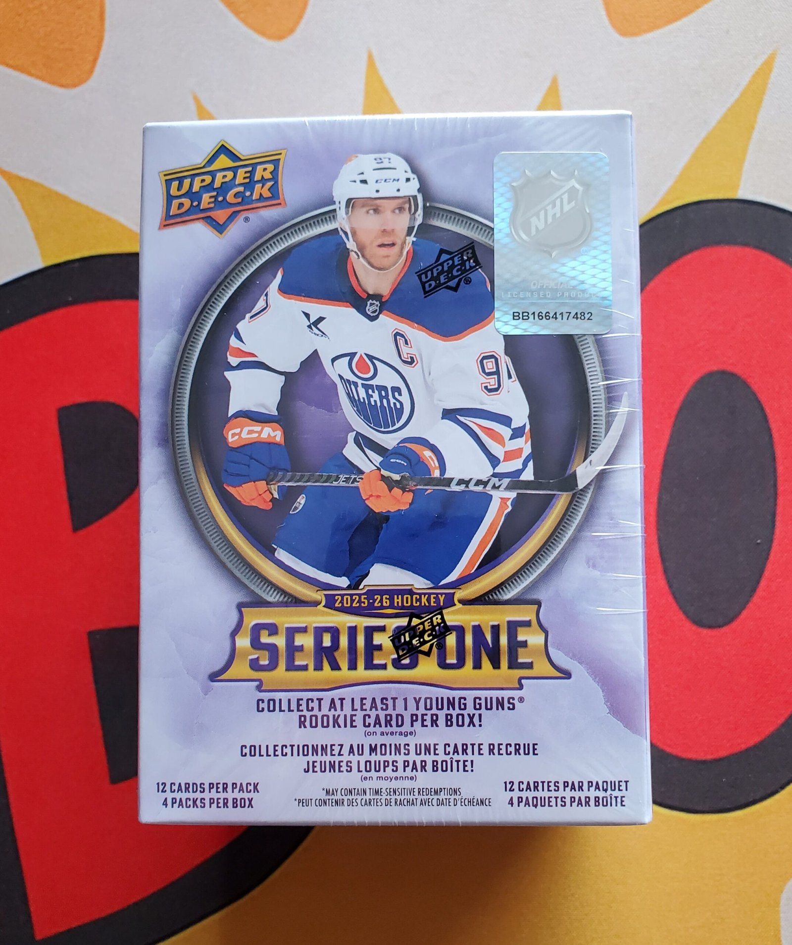 2025-26 Upper Deck Series 1 Hockey Blaster Box