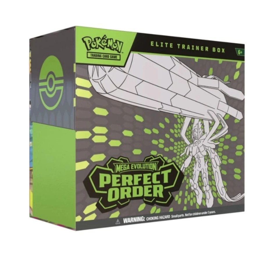 Pokemon Mega Evolution Perfect Order Elite Trainer Box Set 3