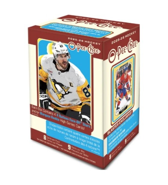 2025-26 Upper Deck O-Pee-Chee Hockey Blaster Box