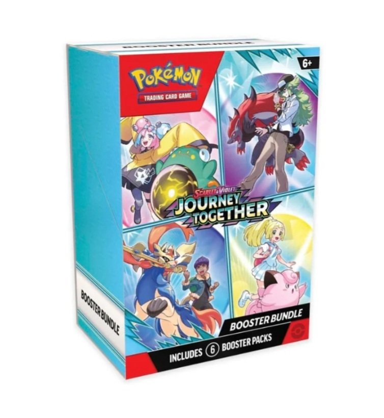 Pokemon Scarlet And Violet Journey Together Booster Bundle