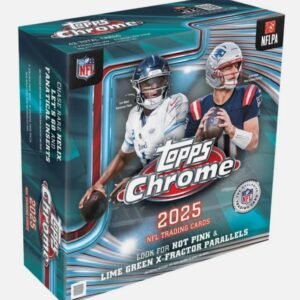 2025 Topps Chrome Football Mega Box
