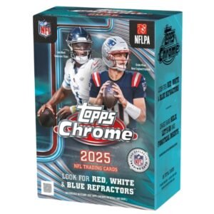 2025 Topps Chrome Football Blaster Box