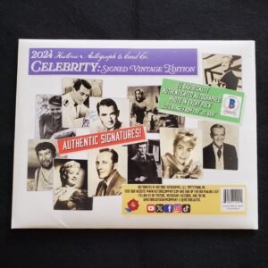 2024 Historic Autographs Celebrity Signed Vintage Edition Hobby Pack