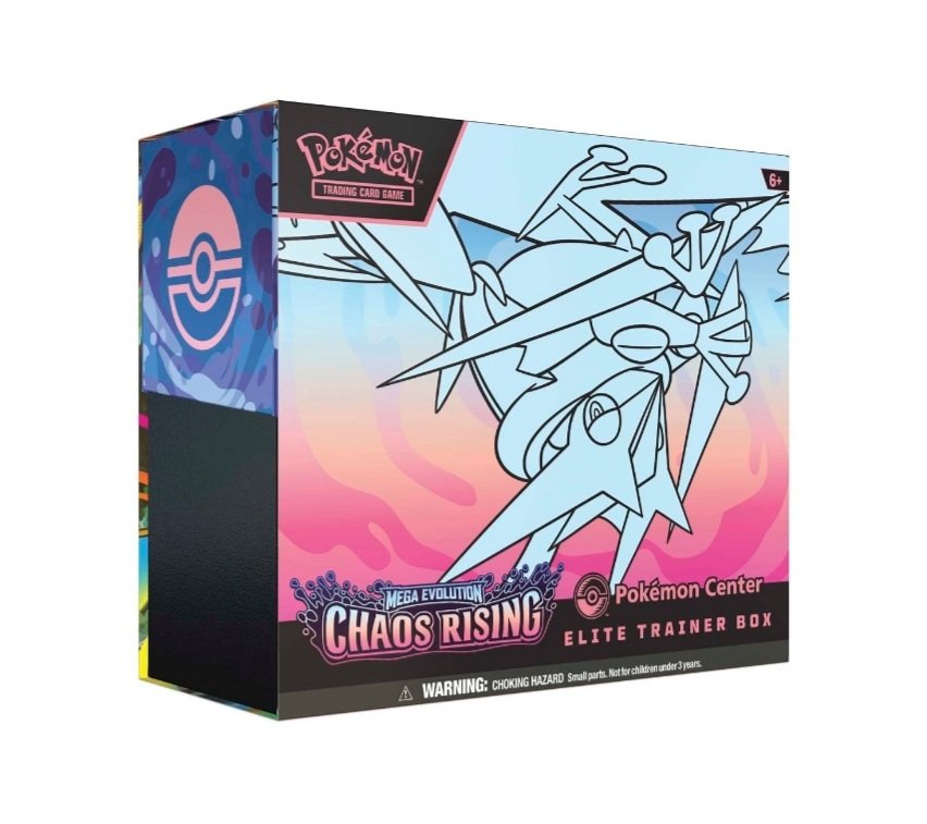 Pokemon Mega Evolution Chaos Rising Elite Trainer Box