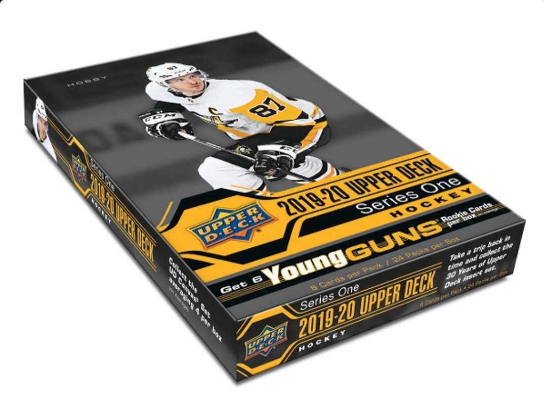 2019-20 Upper Deck Series 1 Hockey Hobby Box