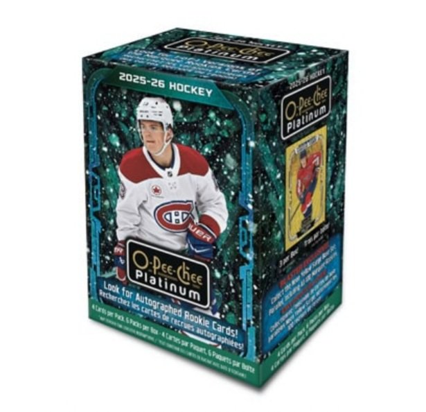 2025-26 Upper Deck O-Pee-Chee Platinum Hockey Blaster Box