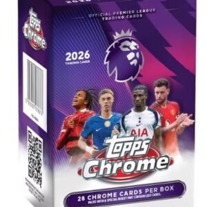 2026 Topps Chrome English Premier League Soccer Blaster Box