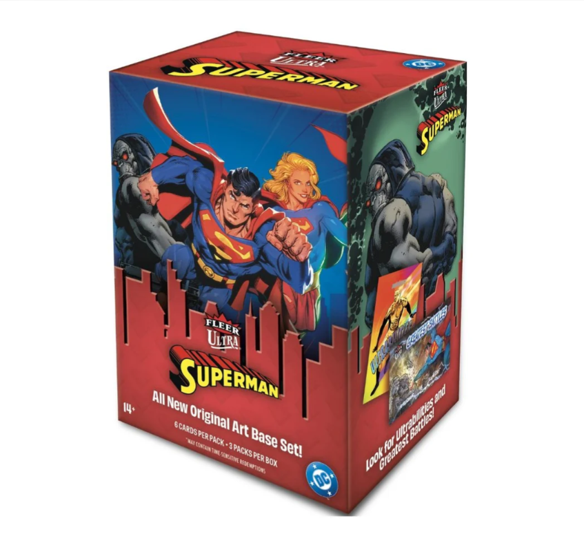 2026 Upper Deck DC Fleer Ultra Superman Blaster
