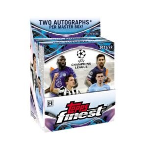 2021-22 Topps Finest UEFA Champions League Soccer Hobby Box