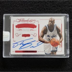 2014-15 Shaquille O'Neal Panini Flawless Super Signatures Ruby Auto /15
